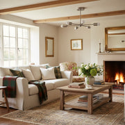 Mobilux Line Mid Century Modern Chandelier - 6 Heads Hanging Ceiling Light